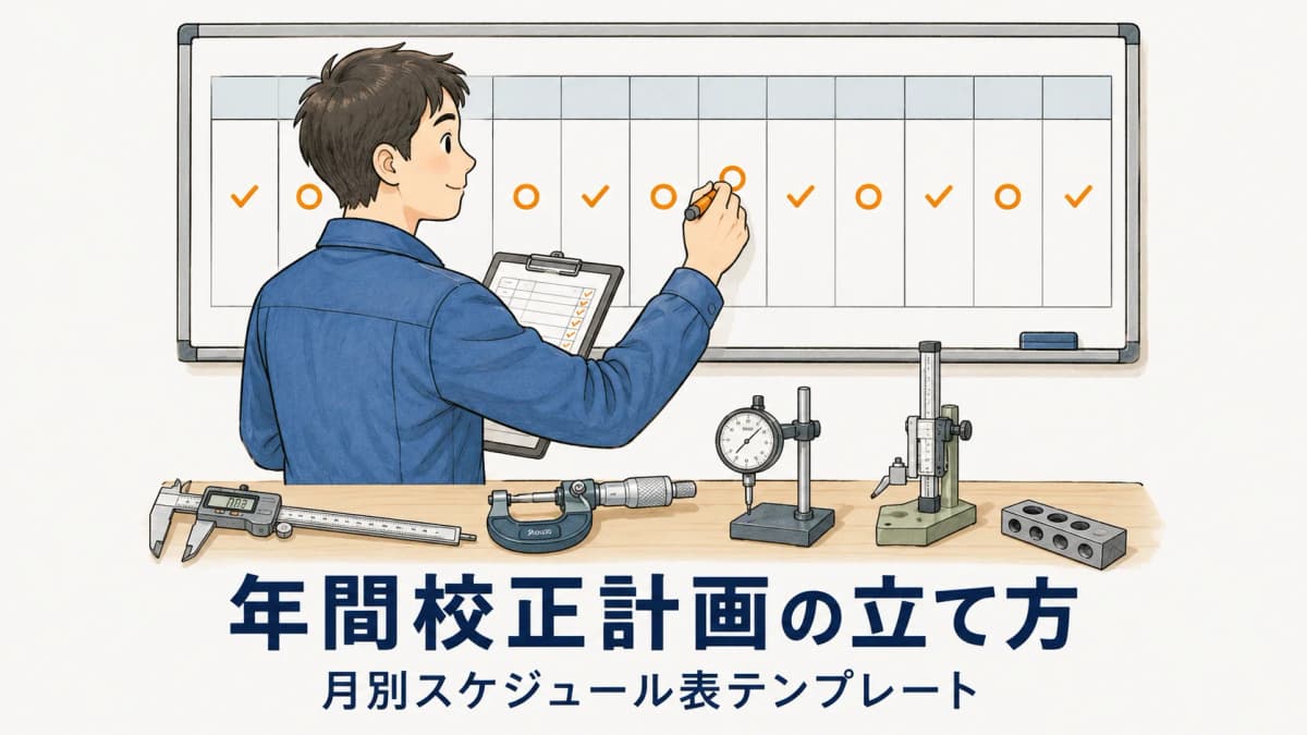 年間の校正計画の立て方|月別スケジュール表テンプレート【2026年版】